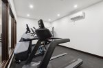 On-site gym for your stay